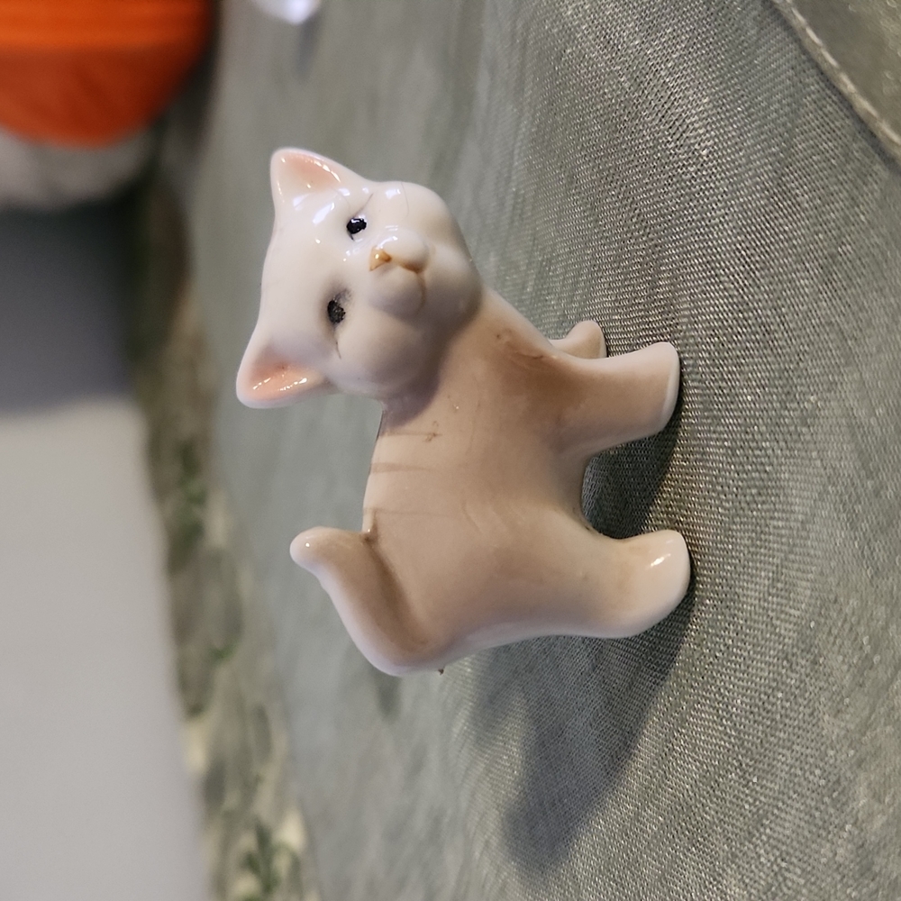 Miniature Cat Figurine